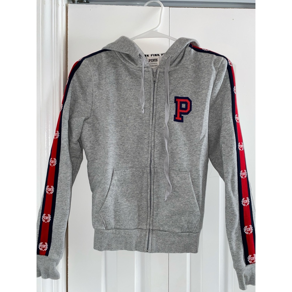 “Pink” sweater with hoodie